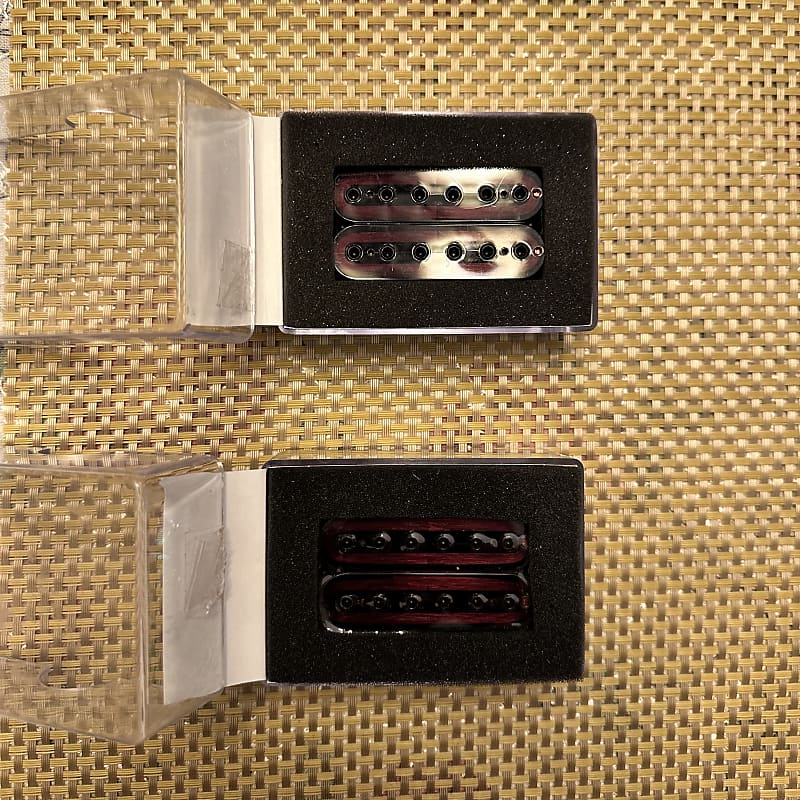 Schecter Diamond Heretic Humbucker Pickup Set- Clear Black | Reverb