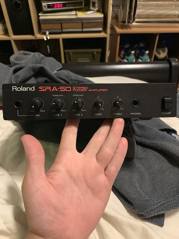 Roland SRA-50 Stereo Power Amplifier | Reverb