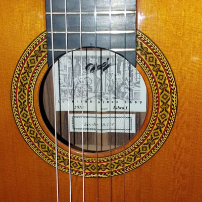 Hopf Libra I Concert Acoustic guitar*very fine*sounds and plays good*from private owner image 3