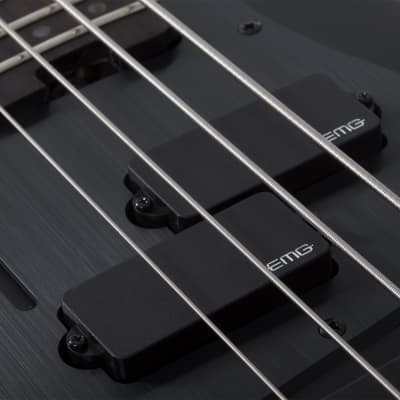 Schecter Stiletto-4 Stealth Pro LH Satin Black image 11