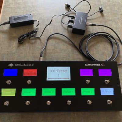 RJM Mastermind GT10 with Phantom Power Box and Cables image 1
