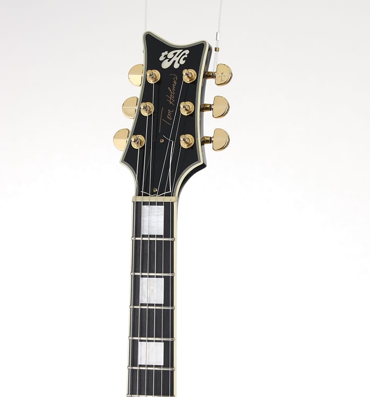 Tom Holmes THCギター　Semi Hollow tHc Tom Holmes Guitars THC Semi Hollow Custom Black 2011 (S