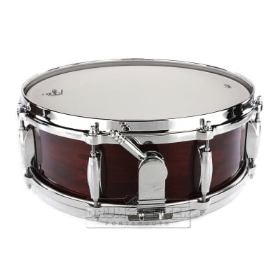 Gretsch USA Custom Snare Drum 14x5 8-Lug Walnut Gloss w/Micro-Sensitive Strainer image 2