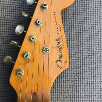 Fender 40th Anniversary American Stratocaster 1994 Tobacco Sunburst image 5