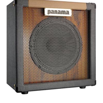 Panama Guitars 1x12 Speaker Cabinet Black and Brown image 1