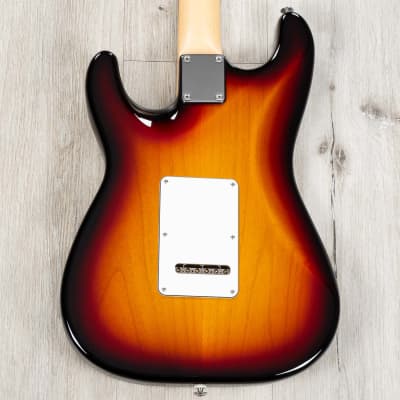 Suhr Classic S SSS Guitar, Rosewood Fingerboard, 3-Tone Sunburst image 18