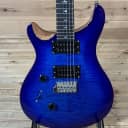 Paul Reed Smith SE Custom 24 Left Handed Electric Guitar - Faded Blue Burst