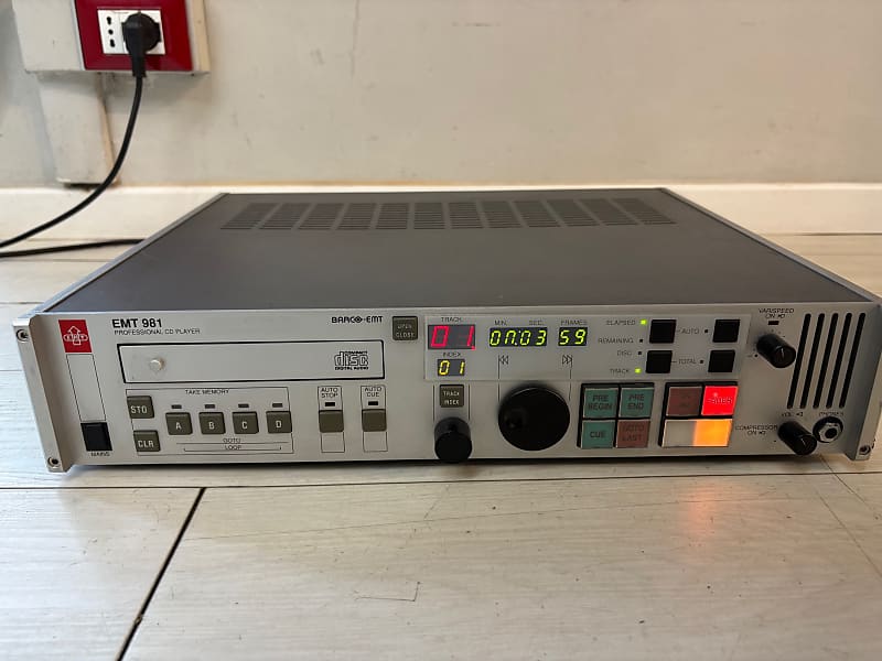 Cd Player Barco-EMT 981  			