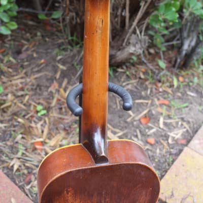 Vintage 1920s-30s May Bell Acoustic Parlor Guitar MOTS Faux Pearl Fretboard Regal Harmony image 15