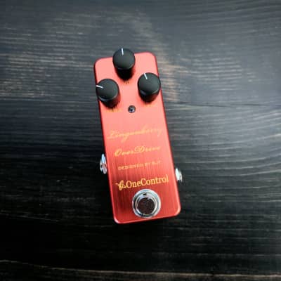 Reverb.com listing, price, conditions, and images for one-control-lingonberry-overdrive