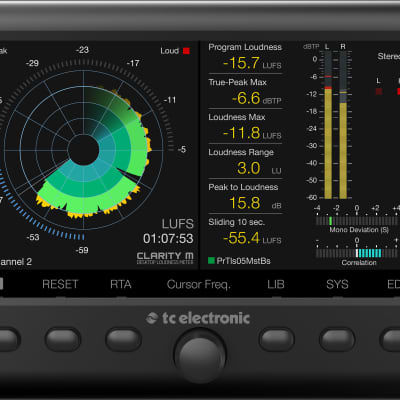 TC Electronic Clarity M Desktop Stereo/5.1 Audio Loudness