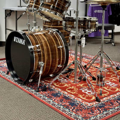 TAMA IE50CCTW IMPERIALSTAR COMPLETE KIT 20B-10-12-14F-14S - COFFEE TEAK WRAP image 4
