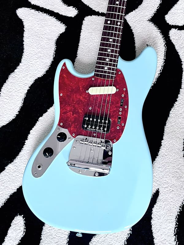 Fender Kurt Cobain Mustang Left-Handed 2012 Sonic Blue image 1