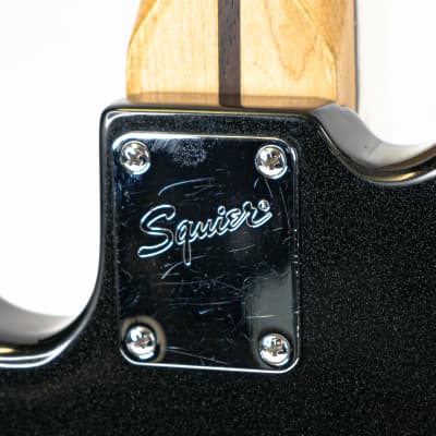 Squier Standard Series Precision PJ P-Bass Black Sparkle w/ Rosewood Fretboard image 12