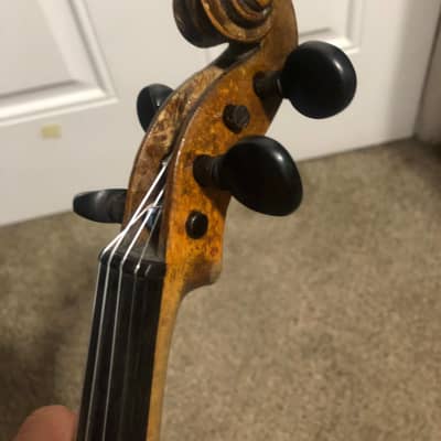 Custom Unique and Homemade Violin 4/4 Full Size -  Made in Colorado 1950s? image 9