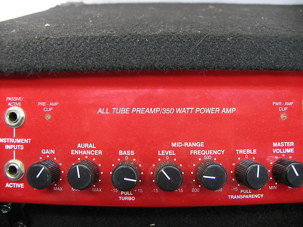 SWR Super Redhead Bass Combo Amplifier | Reverb
