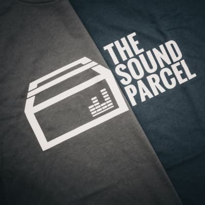 The Sound Parcel Men's T-Shirt - Medium / Indigo Blue image 3