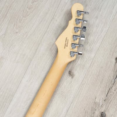 Mint G&L USA Legacy Guitar, Quartersawn Maple Fretboard Modern Classic Neck Turquoise image 9
