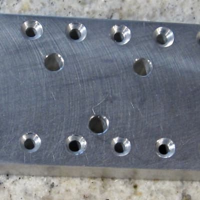 Telecaster Vintage/Modern Bridge String Hole Drilling Guide Luthier Tool imagen 2