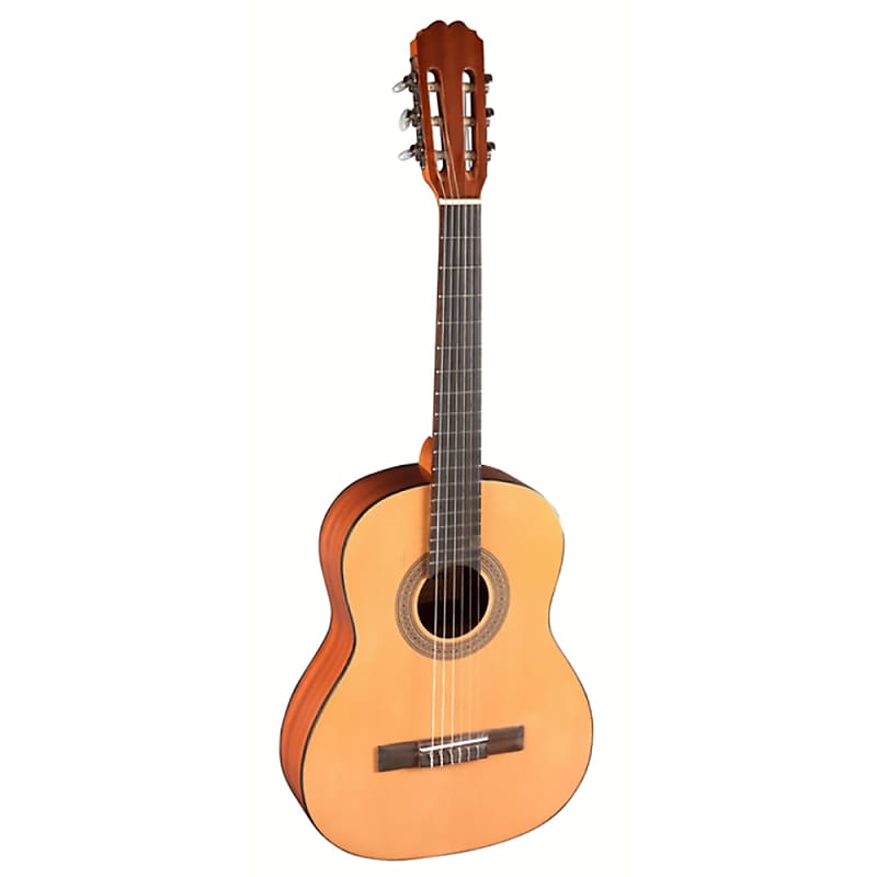 Admira Guitars Alba 3/4 Nylon String Classical Acoustic Guitar, Oregon Pine Top image 1