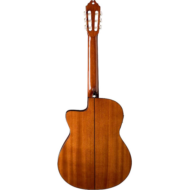 Washburn C5CE Classical Series Spruce/Catalpa Cutaway Nylon String with Electronics Natural image 3