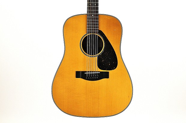 Yamaha DW-7-12 12 String Acoustic Guitar Natural | Reverb