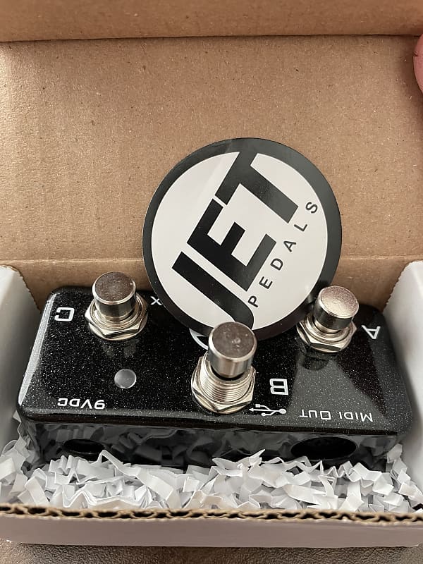 Jet Pedals MCX 2022 Black Reverb