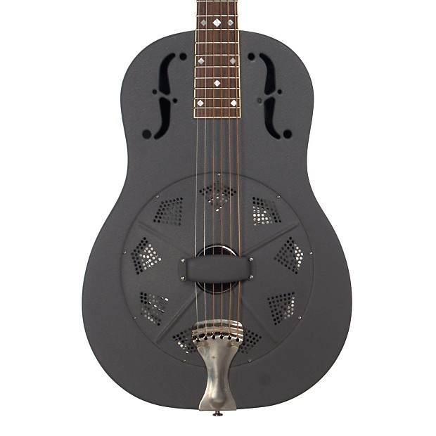 Left handed national guitar top