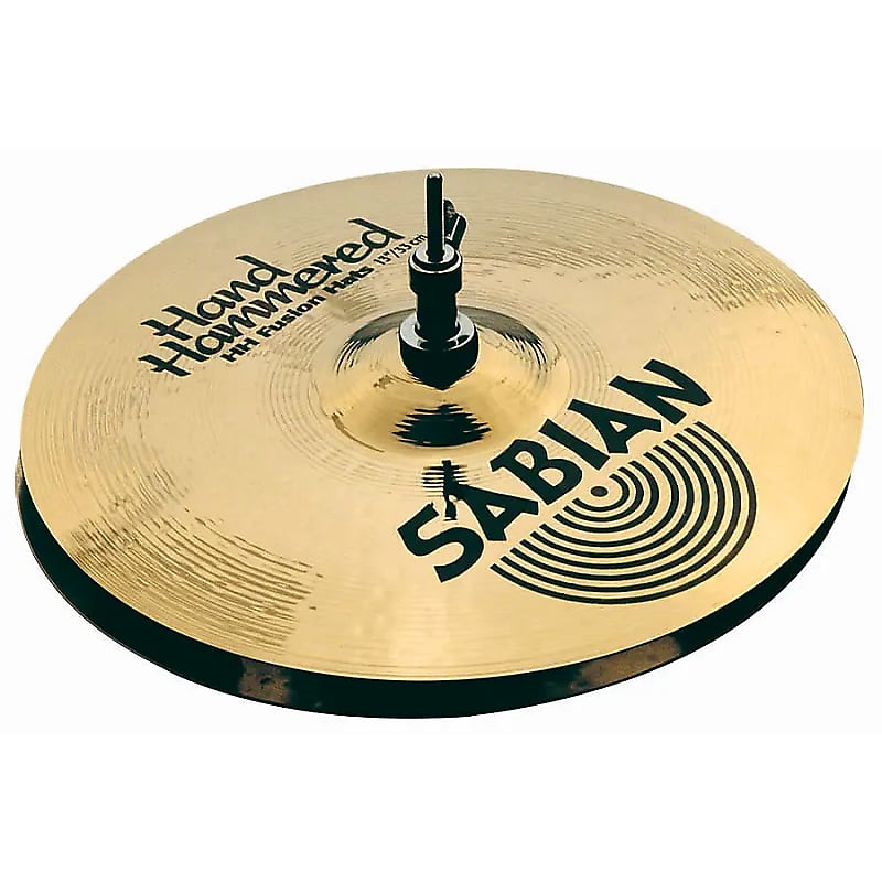 Sabian 14" HH Hand Hammered Fusion Hi-Hat Cymbals (Pair) (1992 - 2015) image 1