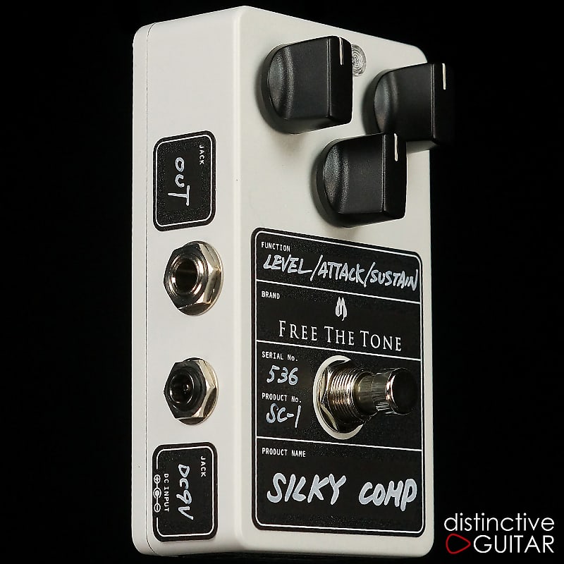 Free The Tone SC-1 Silky Comp Compressor - Custom Series - White