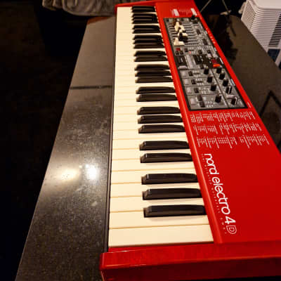 Nord Electro 4D SW61 Semi-Weighted 61-Key Digital Piano 2013 - 2015 - Red