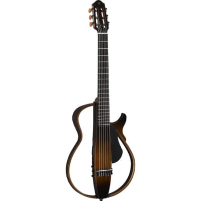 Yamaha SLG200N Silent Guitar - Tobacco Brown Sunburst image 7