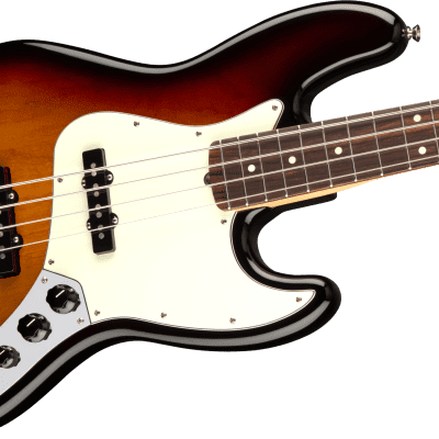Fender American Professional Jazz Bass with Rosewood Fretboard 2017 - 2019 3-Color Sunburst image 3