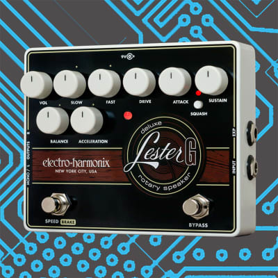 Electro-Harmonix Lester G Deluxe Rotary Speaker | Reverb