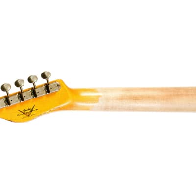 Fender Custom Shop Limited Edition Reverse '60s Tele Custom Heavy Relic 3 Tone Sunburst #R125901 image 9