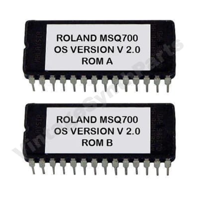 Roland MSQ-700 V 2.00 EPROM Firmware for MSQ700 Sequencer Rom