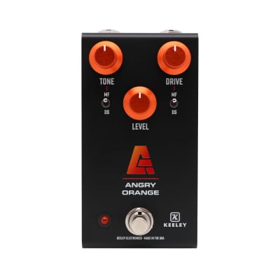 New Keeley Angry Orange Distortion & Fuzz Guitar Effects Pedal image 1