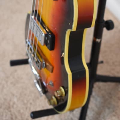 Bruno Conqueror - Violin Bass 1960s - Sunburst image 4