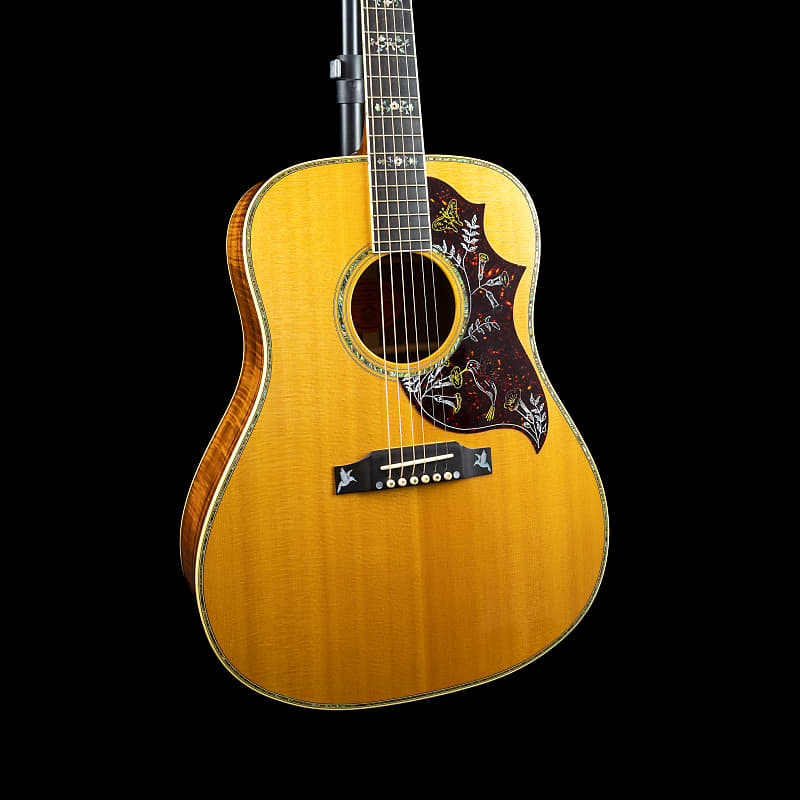 Gibson Limited Edition Custom Koa Hummingbird 2000 | Reverb