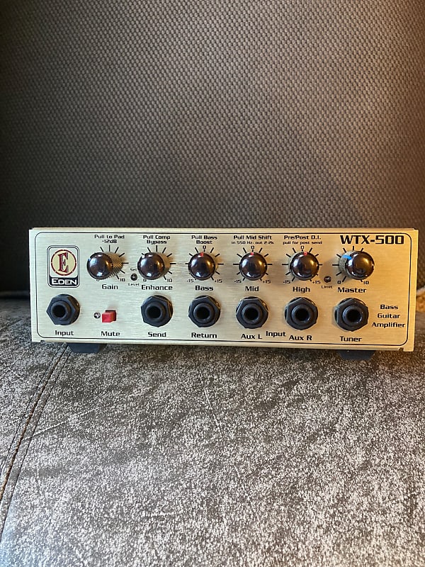 Eden Amplification WTX500 2010's - GOLD | Reverb