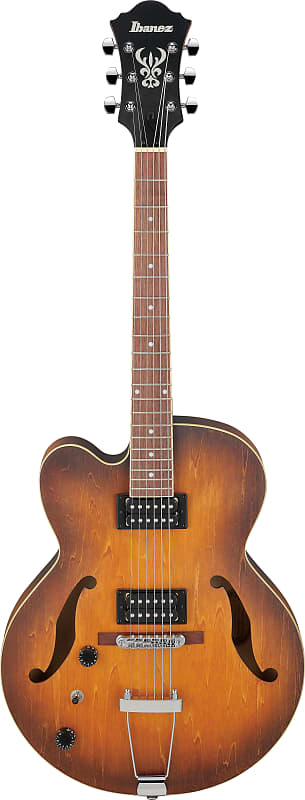 Ibanez AF55L-TF Artcore Hollowbody Gitarre 6 String Lefty Tobacco Flat image 1