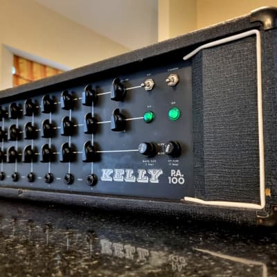 *VERY RARE* Kelly PA-100 Valve Amp 1968- Made in London- Selmer - Handwired - 4x EL34 - 7x ECC83 - Serviced - Worldwide Shipping image 2