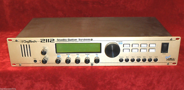 Digitech 2112 Studio Guitar System TUBE Programmable Preamp