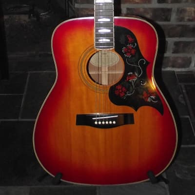 VINTAGE Yamaha FG-351 SB 1970's Sunburst | Reverb