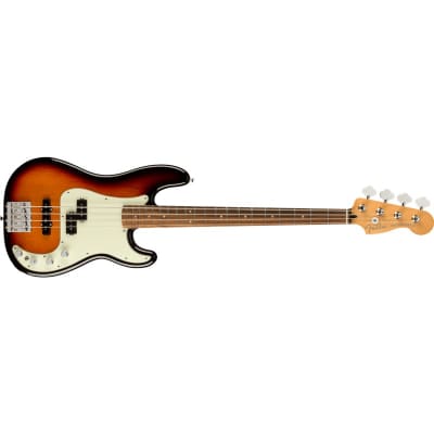 Fender Player Plus Active Precision Bass, Pau Ferro, 3-Colour Sunburst image 2