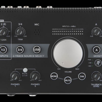 Mackie Big Knob Studio 3x2 Studio Monitor Controller | 192kHz USB I/O image 1