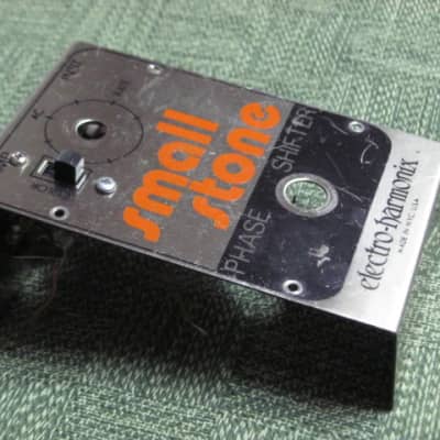used vintage (mid to late 1970s) Electro-Harmonix Small Stone EH4800 USA TOP part of casing, color switch + screws, Power, In, Out Jacks +nuts/washers, some wires [NO: bottom part of casing, Circuit Board, CB Components, Pot, Switch, Light, Other Wires] image 11