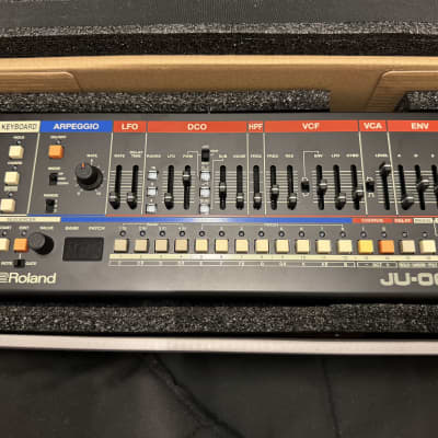 Roland JU-06A Boutique Series Synthesizer Module 2019 - Present - Black image 4