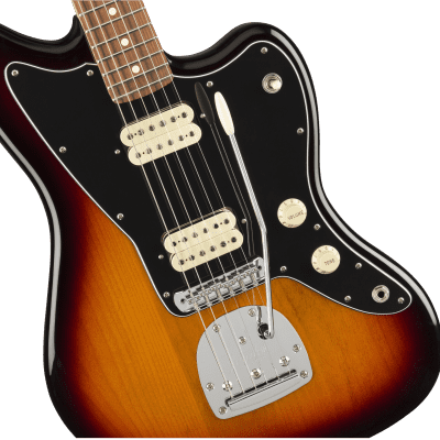 Fender Player Jazzmaster Electric Guitar, Pau Ferro Fingerboard, 3-Tone Sunburst image 4