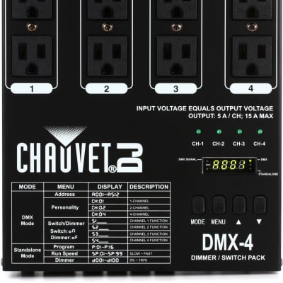 Chauvet DJ Obey 70 384-channel DMX Lighting Controller